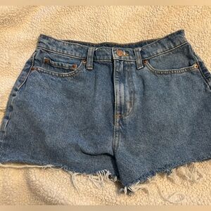 PINK Victoria's Secret Blue Jean Shorts